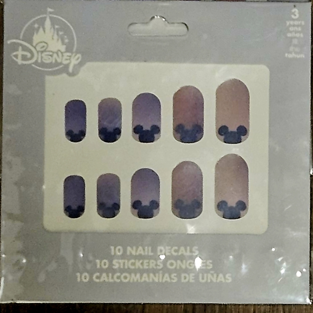 Disney Iridescent Mickey Mouse Nail Stickers